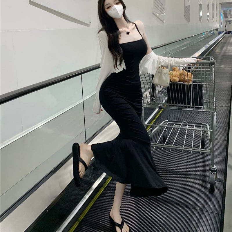 ✴︎美品✴︎ TRISTAN ブラック　ドレス　ワンピース　カナダ
