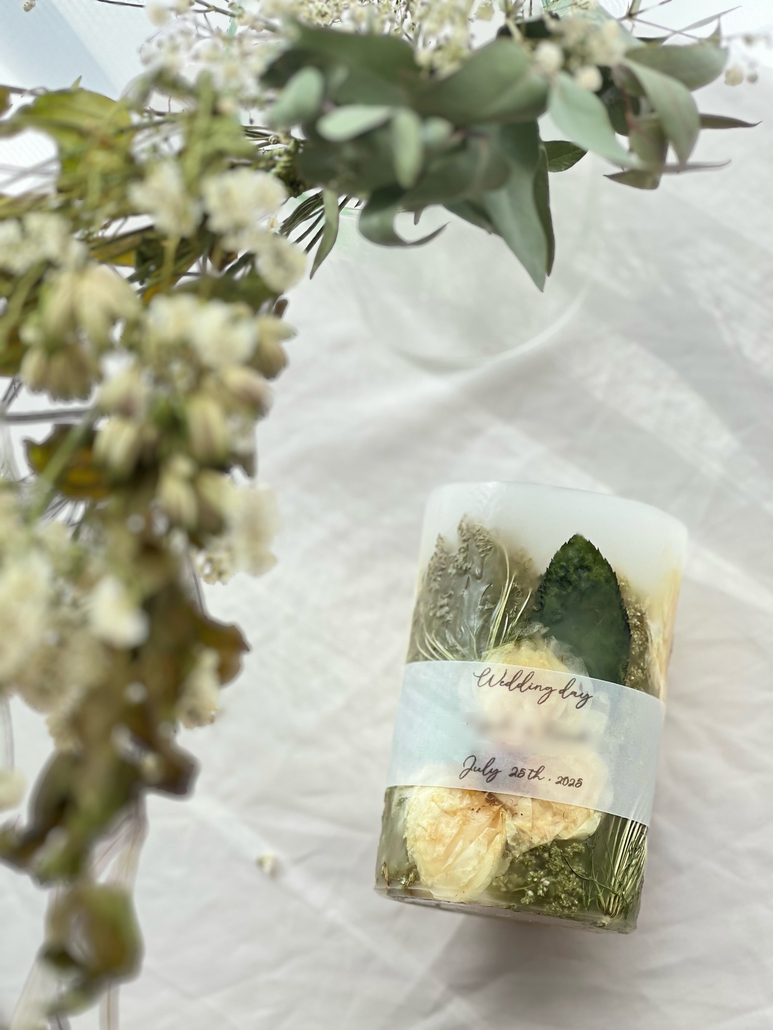 【メモリアルブーケキャンドル】- Pua - プア