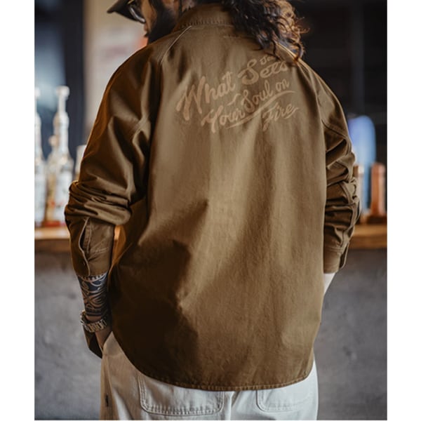 Back letter design shirt P781