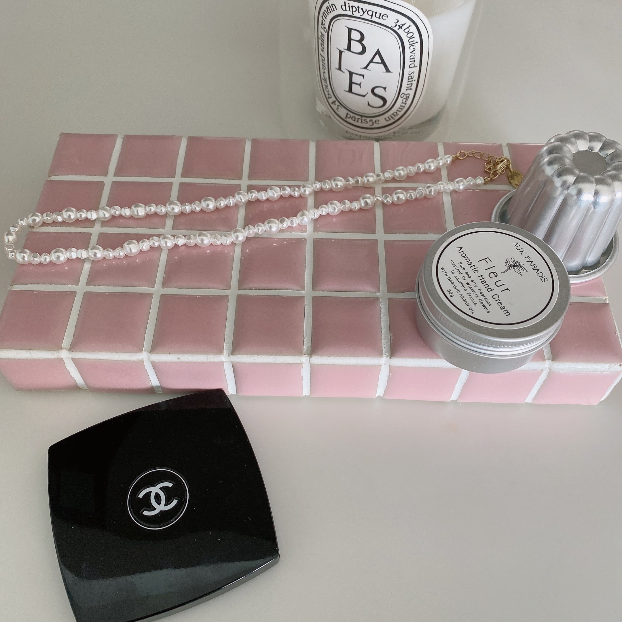 韓国インテリア タイルプレート タイルトレー | charm＊ 人気 韓国