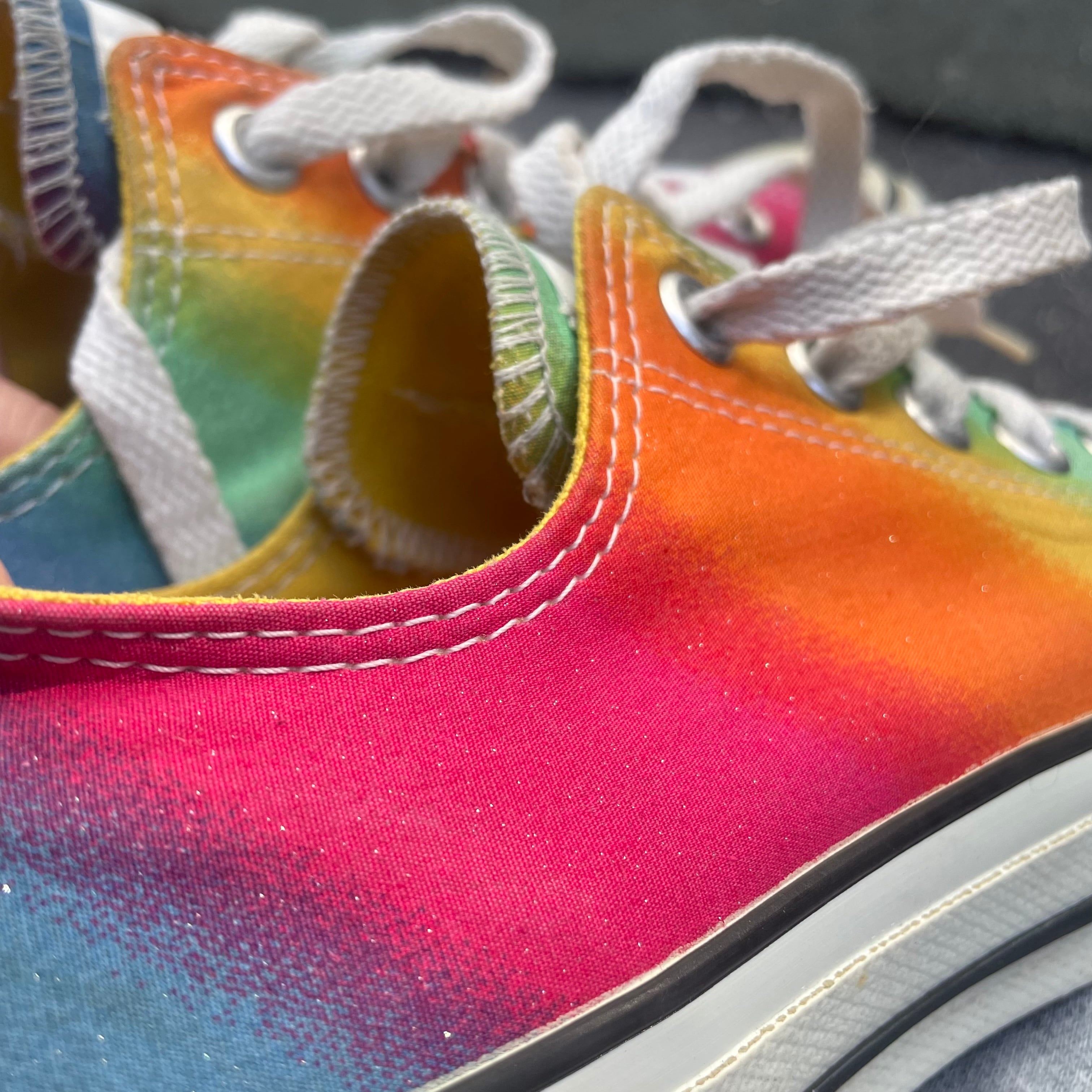 スニーカー CONVERSE 90s ALLSTAR LO MULTI COLOR 90s made in Japan CONVERSE ALLSTAR rainbow Lo | &Dorothy