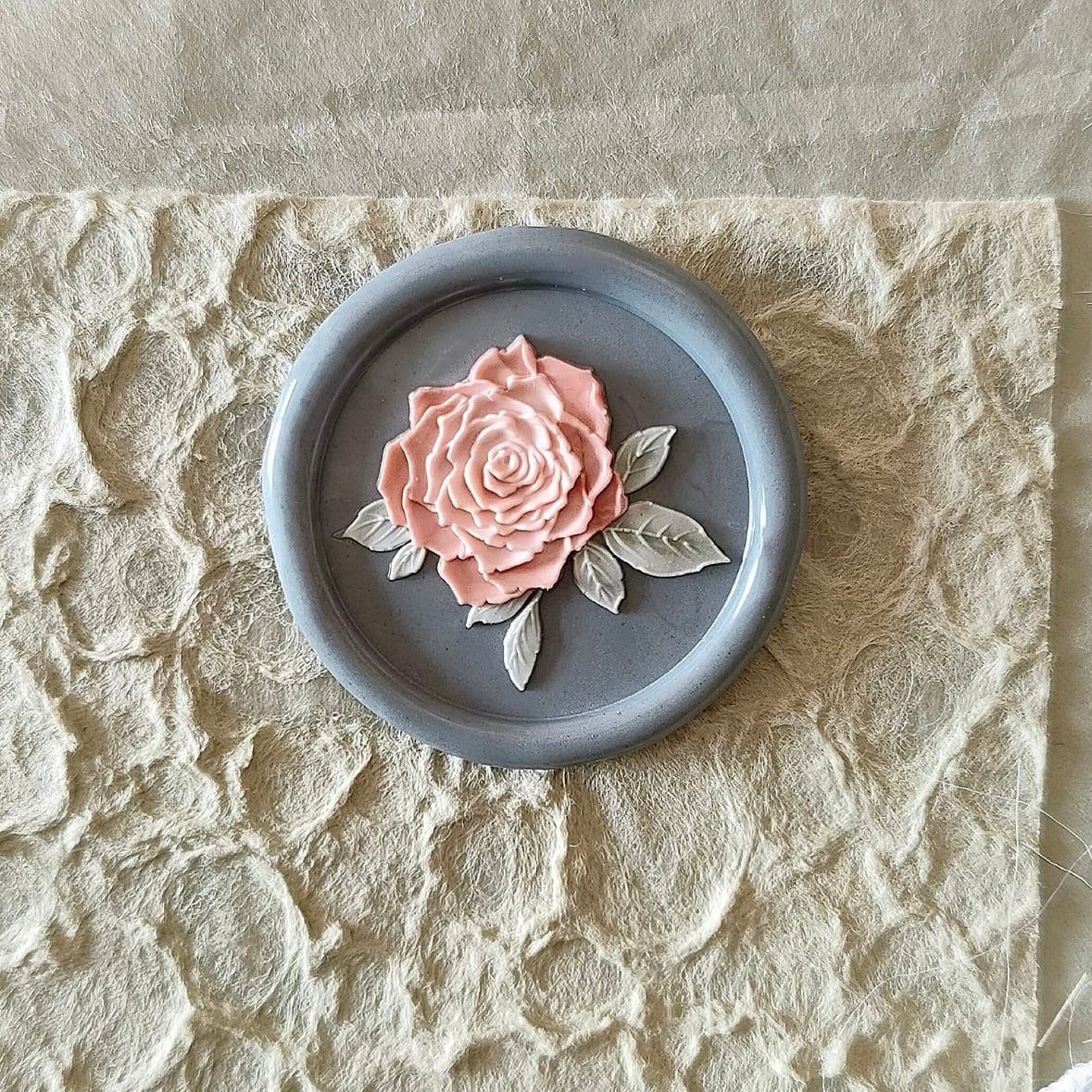 ミニ薔薇ハンドル　シーリングスタンプ ミニ薔薇ハンドル シーリングスタンプ