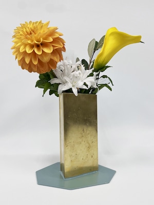 Flower vase -Brass-（ Lsize ）