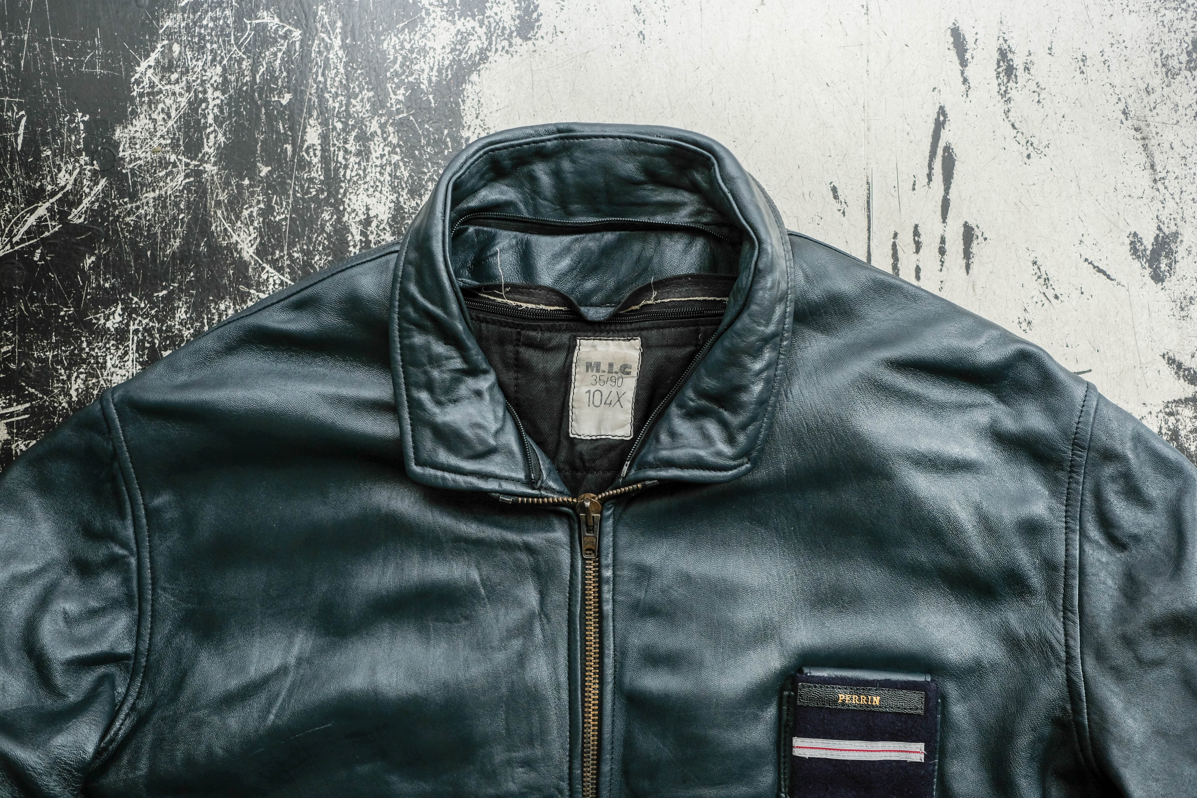 フランス軍 パイロットレザージャケット 9 官給品 | militaria