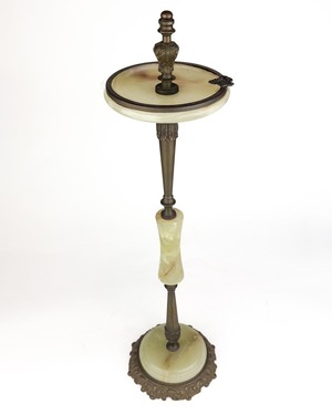 ヴィンテージ雑貨 大理石 スタンド灰皿