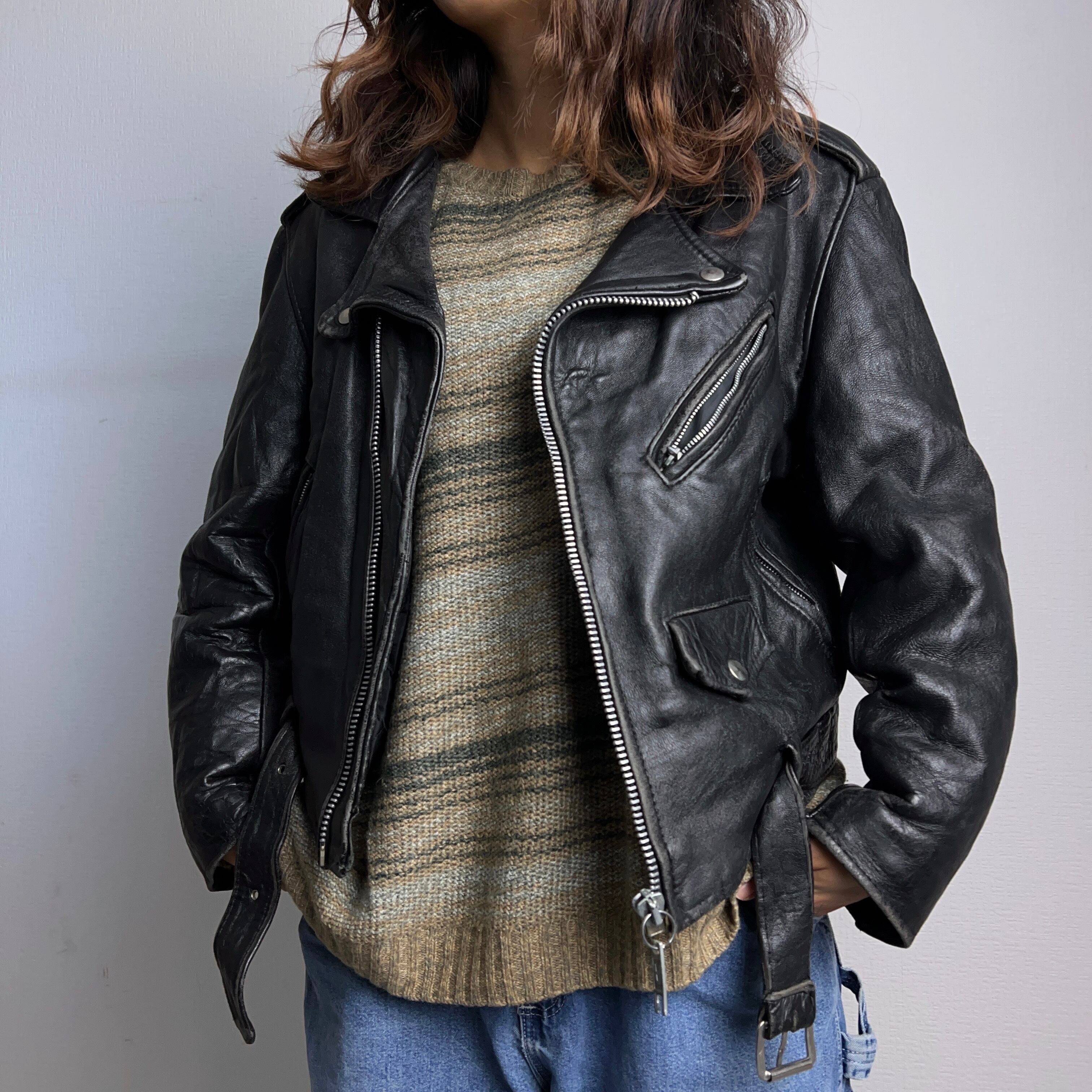 Lamb Leather Double Riders Jacket ラムレザー ダブルライダース