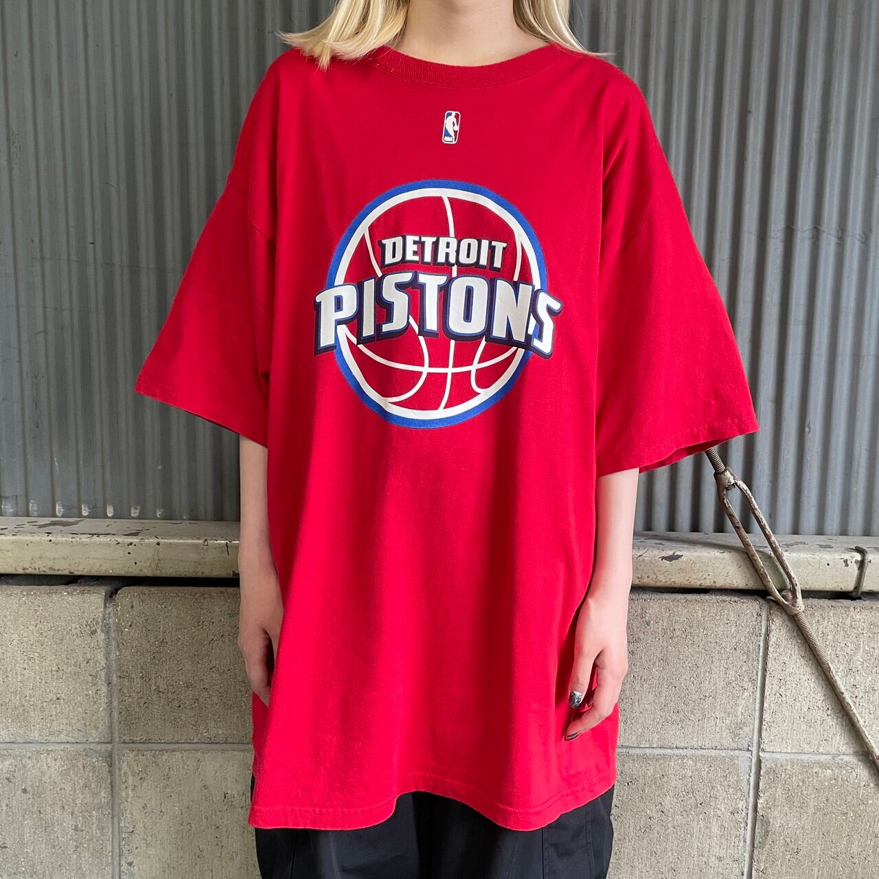 ビッグサイズ NBA DETROIT PISTONS デトロイトピストンズ チームロゴ ...