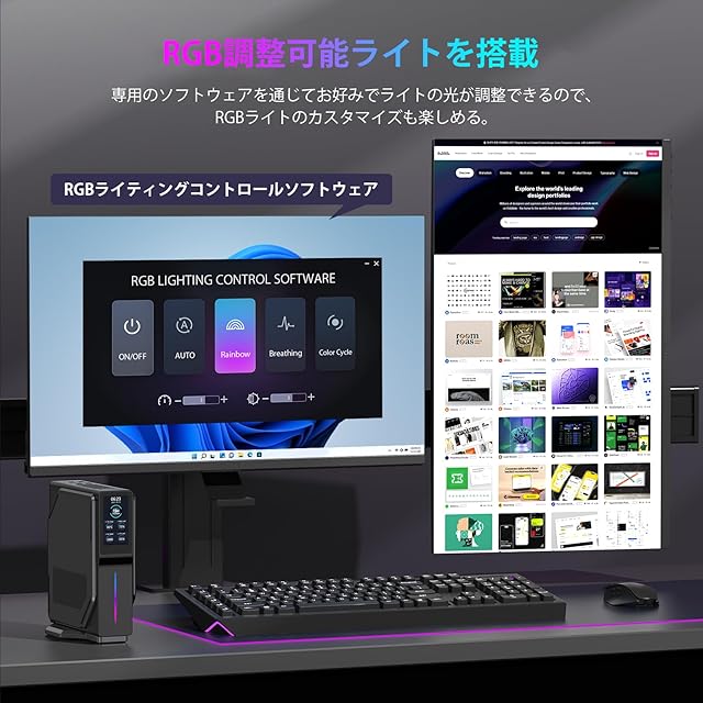 ミニpc 第12世代 n97【N150より速い】mini pc 4コア/4スレッド 最大3.6