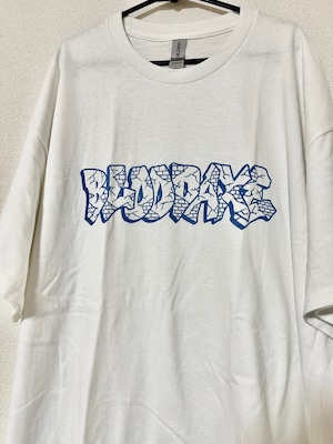 "BLOODAXE FESTIVAL BLOCK LOGO" T-shirts / White