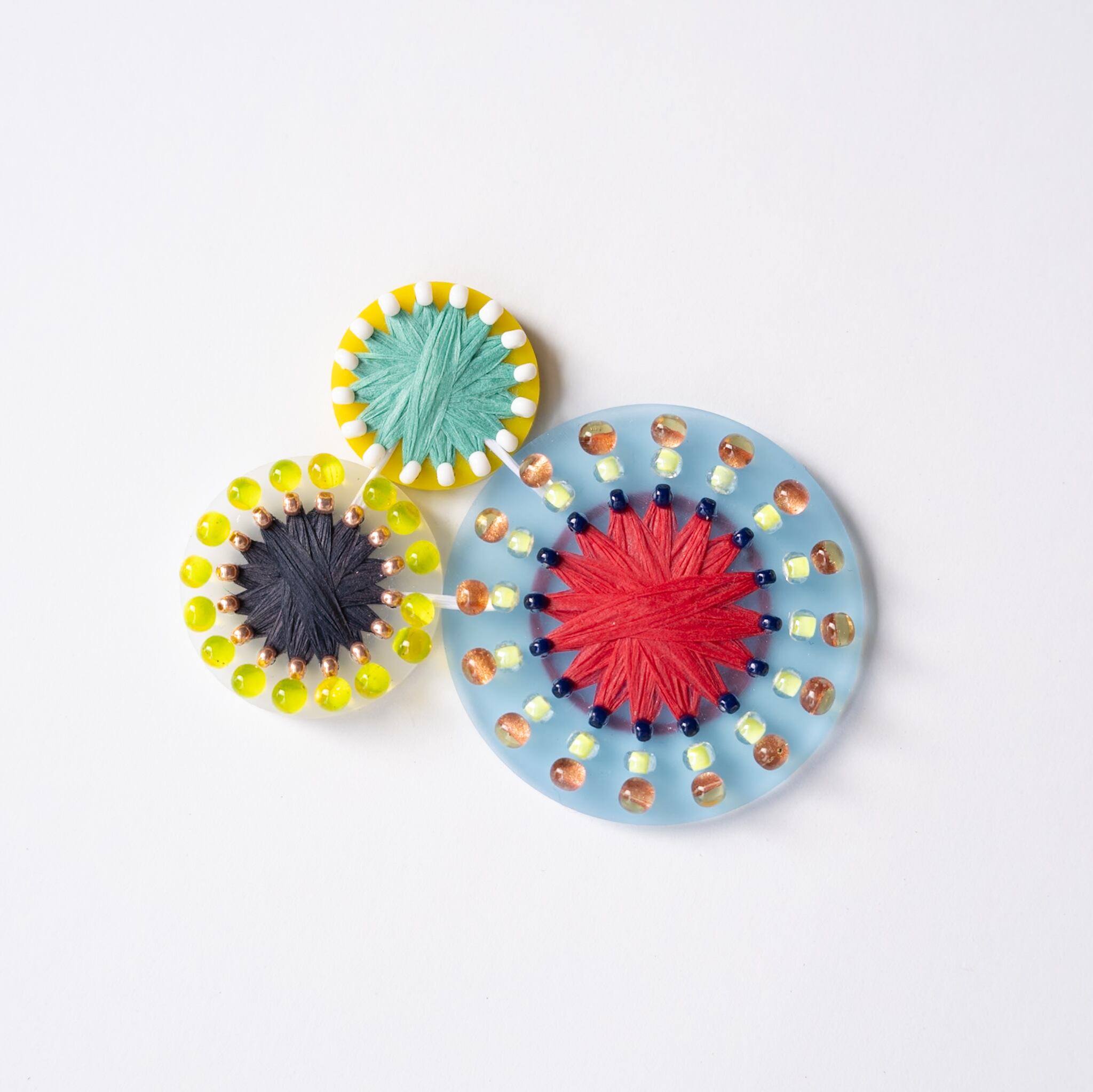 Φ30+Φ25+Φ20 connect brooch [05]