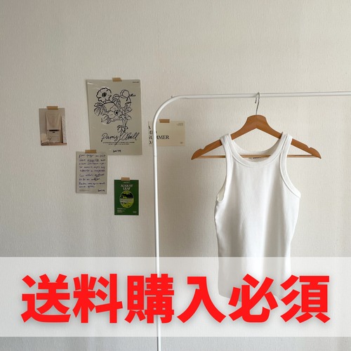 【SALE】 アメスリタンク -white-