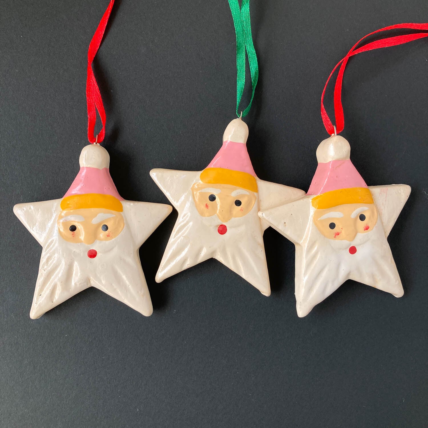 GR 星のオーナメント サンタ オーナメント 星サンタS（8cm） | Dua-アクセサリーパーツショップ