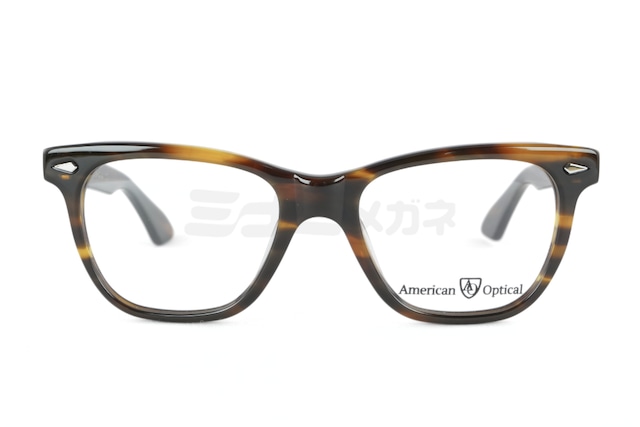 American Optical メガネ Saratoga COL.Brown Demi ウェリントン アメリカンオプティカル サラトガ AO 正規品-2枚目