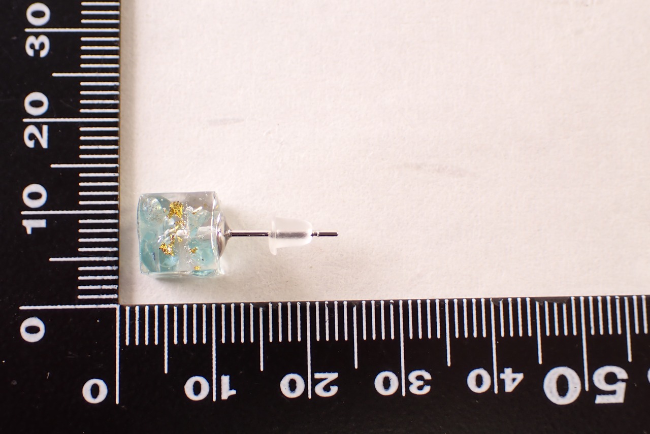 【定期便利用者様限定】アパタイトレジンピアス　 [D11‐216]