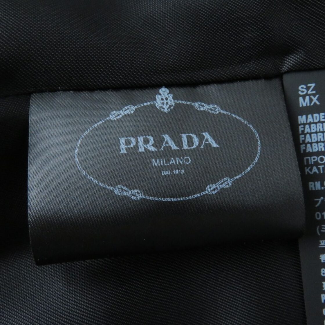 極美品☆正規品 PRADA プラダ 19年 グレンチェック柄 ダブルブレスト 