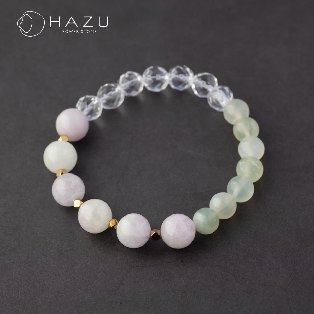 絶妙カラーが織りなす芯ある優しさ［バイカラークンツァイト／ボーウェ
