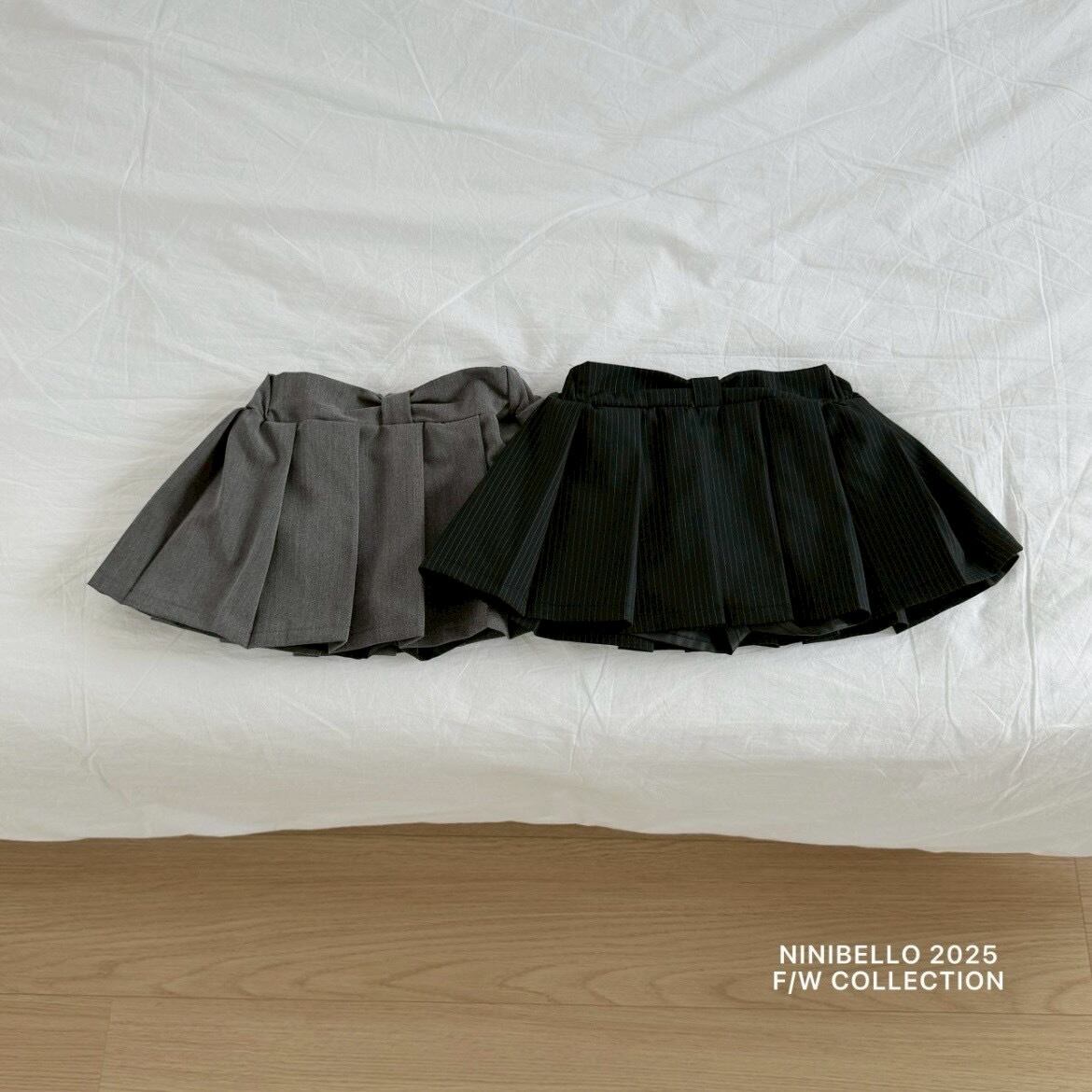 【即納】ninibello / fine skirt