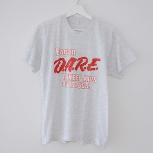 D.A.R.E. ヴィンテージ プリント Tシャツ 霜降り 80年代 アメリカ製 SCREEN STARS スクリーンスターズ | 80s Vintage T-Shirt Made in USA