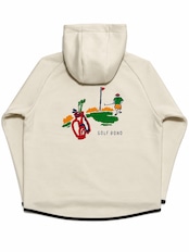 BOND BOY TECK ZIP HOODIE O.WHITE【PRE ORDER】