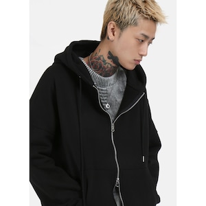 [DARKMILK] Warm_Cotton Warmer Hood Zip_up 正規品 韓国 ブランド パーカー re20020507 (nb)