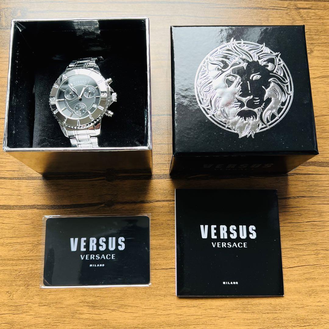 【グリーン色！】Versus Versace/ベルサスベルサーチ/腕時計/新品