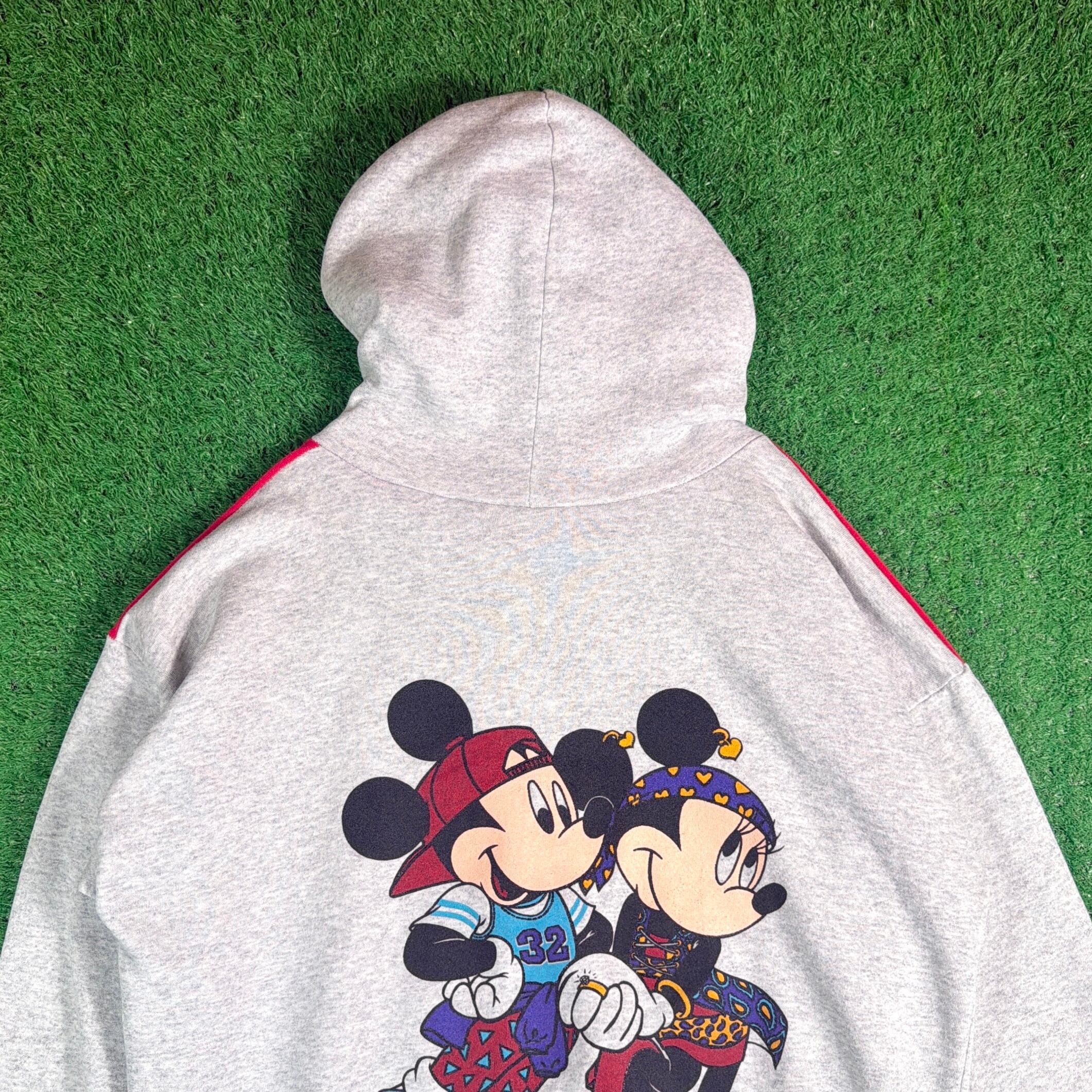 Men's】 80s - 90s Disney Mickey & Minnie 切り替え デザイン