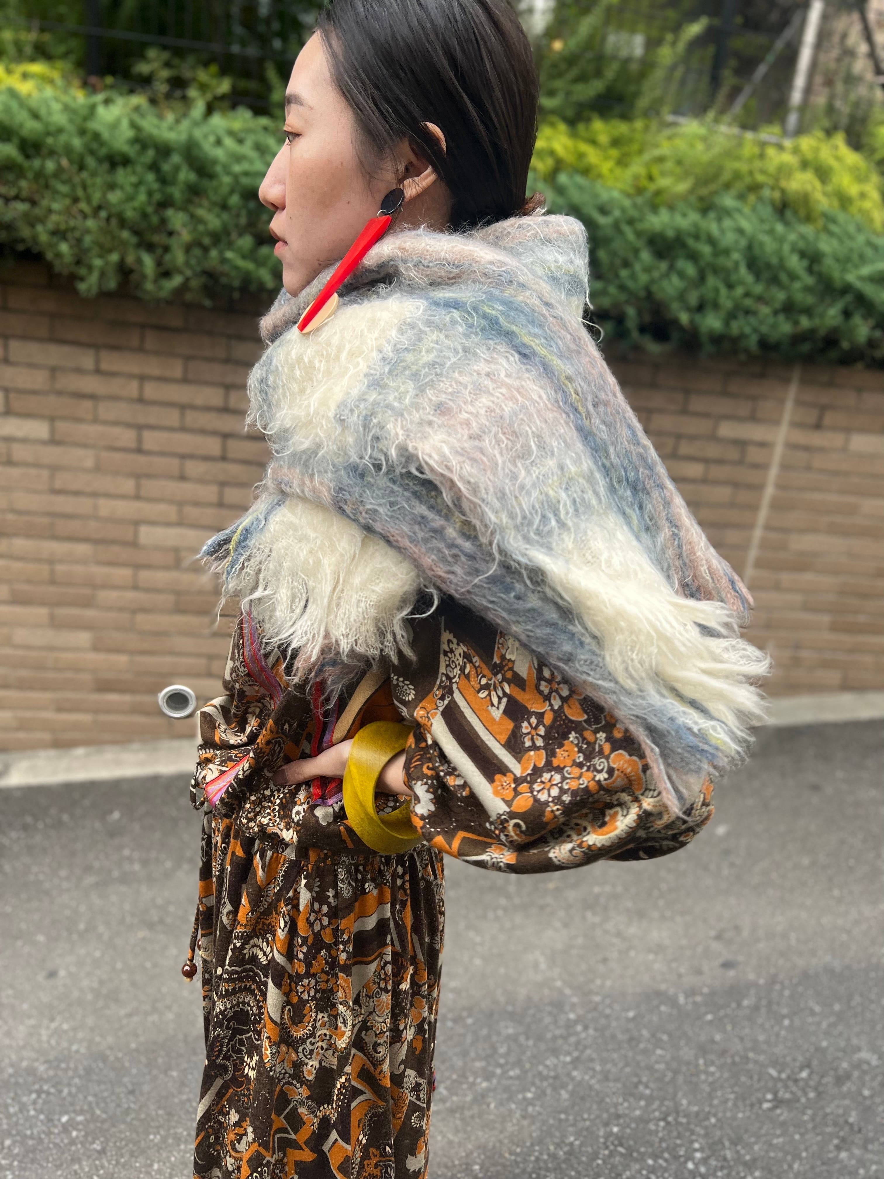 【LOEWE】モヘアマフラー