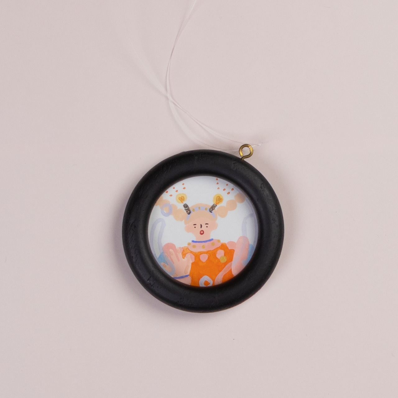 < Riie ／ ワカイリエ > 原画「宇宙人の彼女 2」