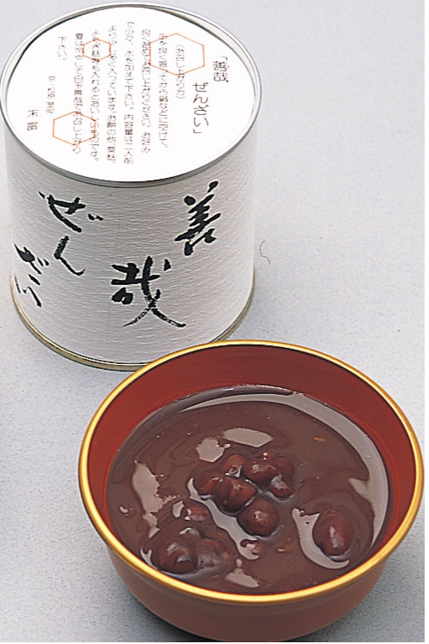 善哉ぜんざい 240g×6缶 | 京菓子司 末富 オンラインショップ