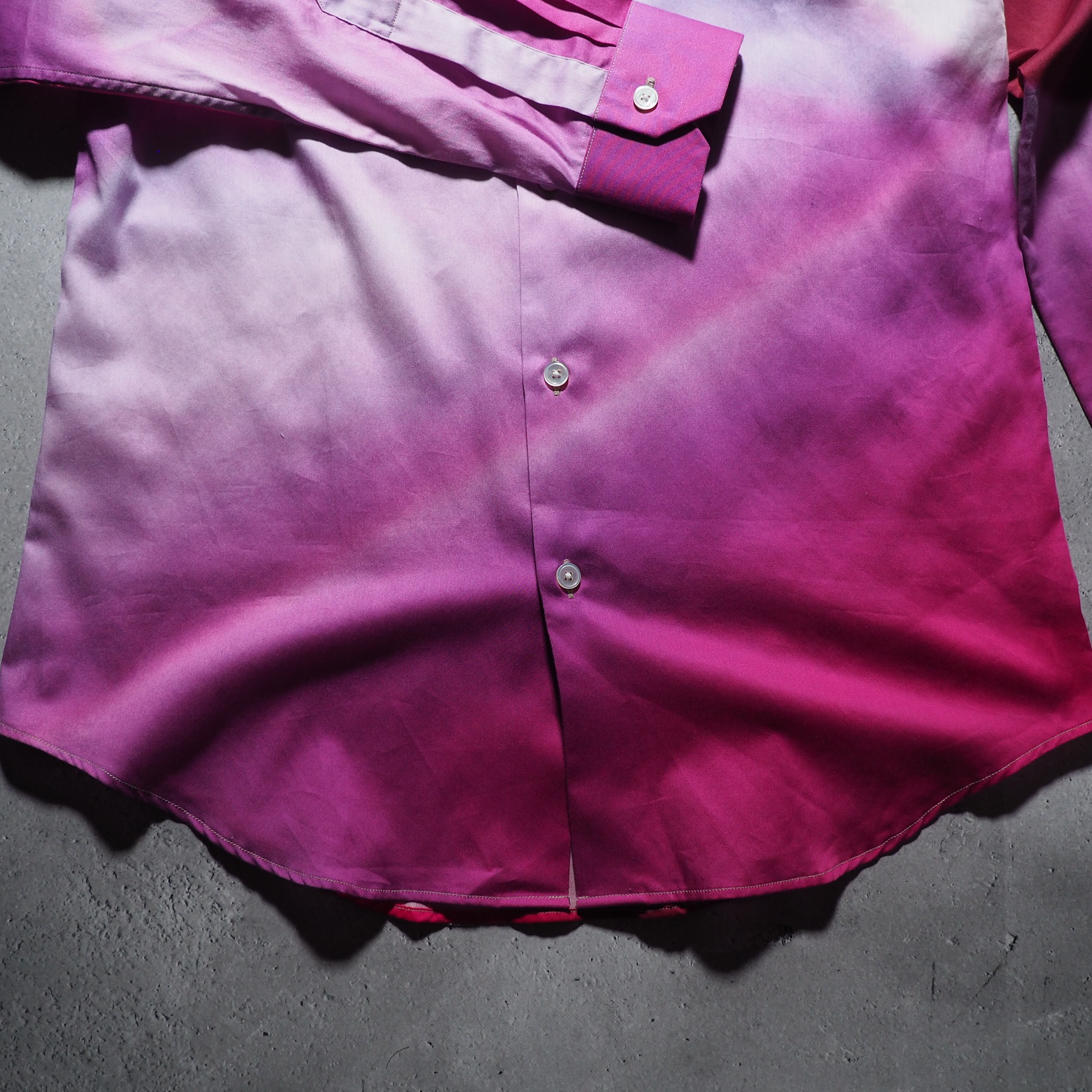 ” Paul Smith ” Bewitching gradation Contemporary art Design Dress shirt