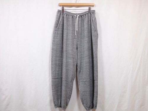 CURLY” MELANGE RAFFY JOGGER (oversized) CHARCOAL”