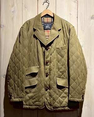 【a.k.a.C.a.k.a vintage】“Burberrys’” Vintage Loose Quilting Tailored Jacket