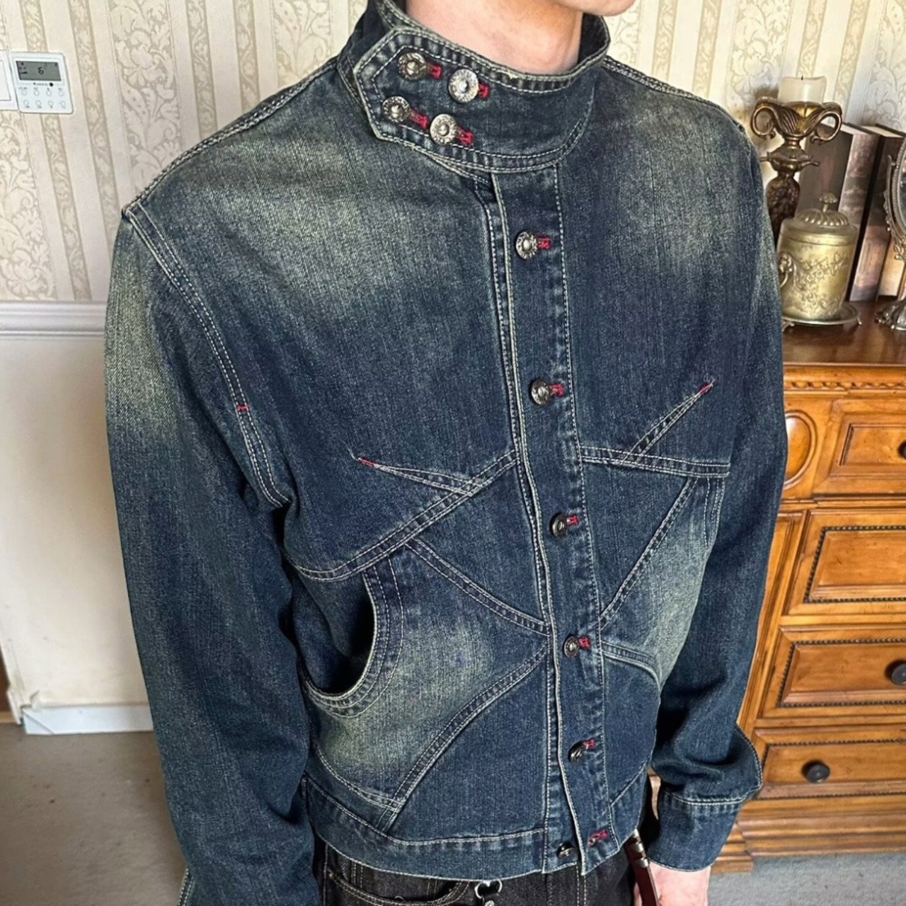 Cross Seam Relaxed Jacket　TB2571・画像2