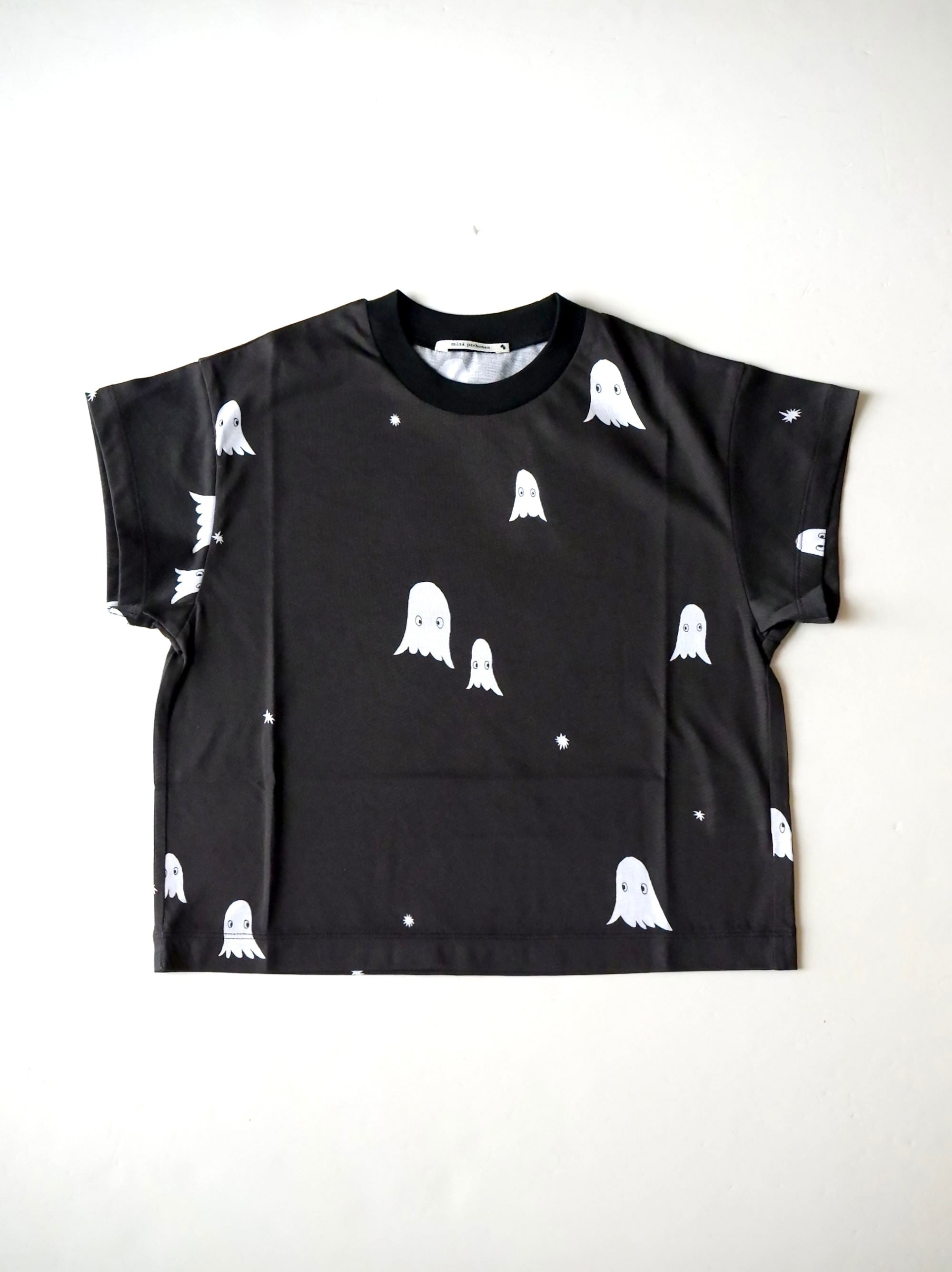 mina perhonen 26SS 】 troll “Tシャツ” / AES8536PD / black / 140
