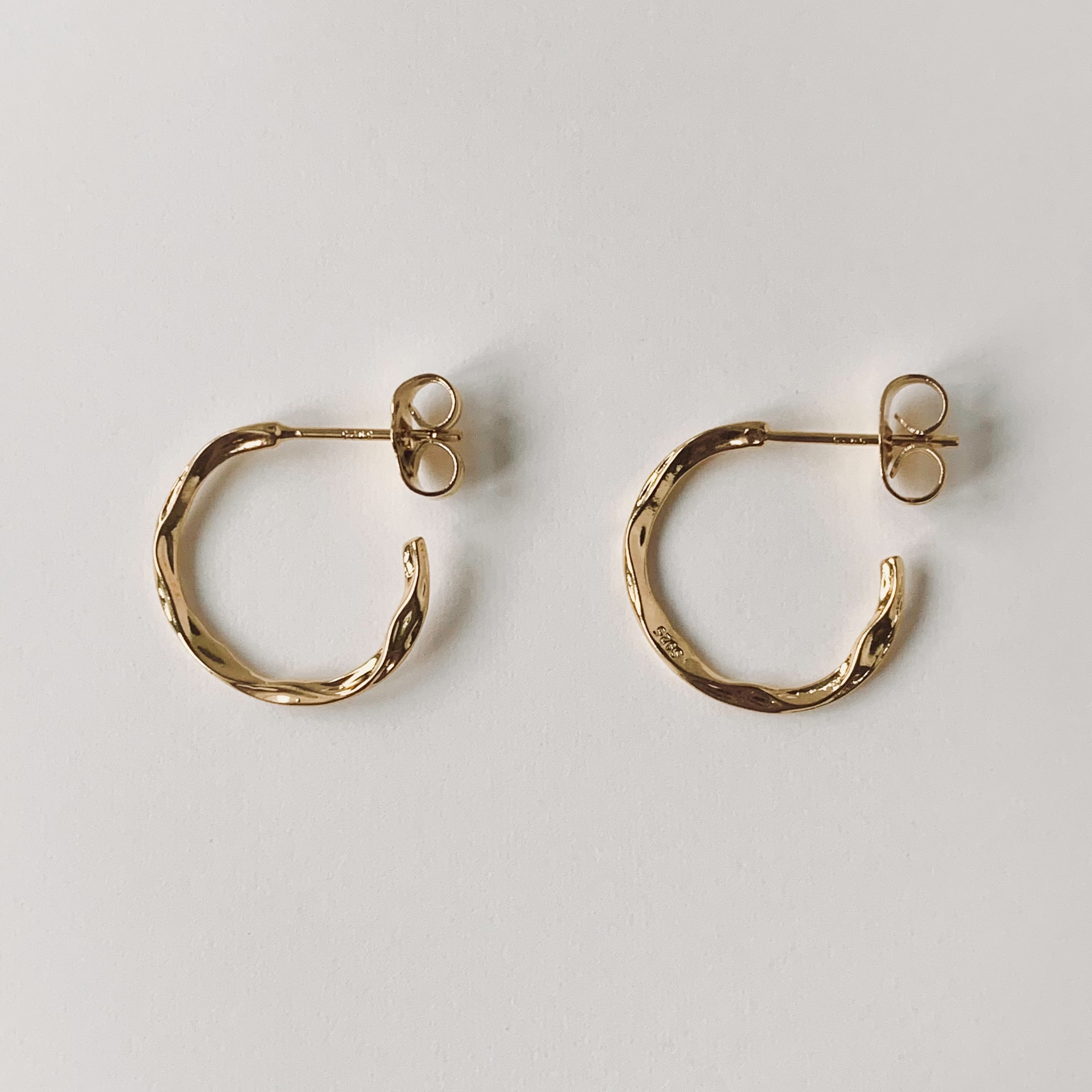 Wave Surface Piercings #230 Gold