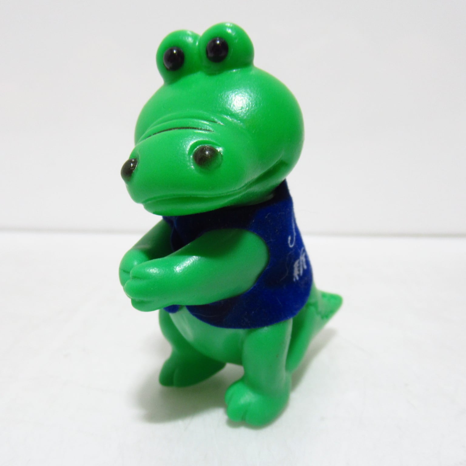 ミニマスコットクリップ ソフビ 新三共胃腸薬 ワニ [&2] | ハチクマ商店