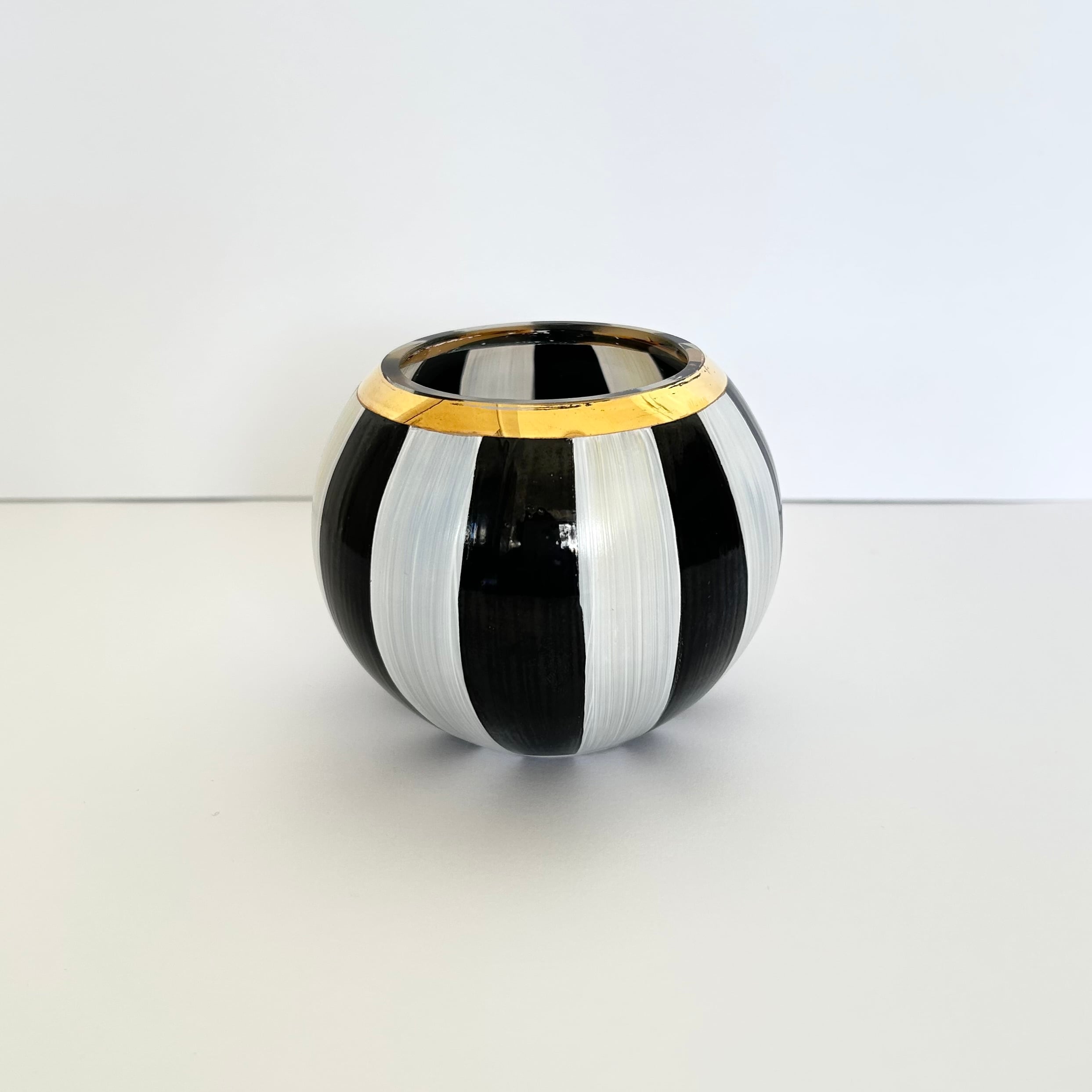 ヴィンテージ  MACKENZiE-CHilds ガラス花瓶