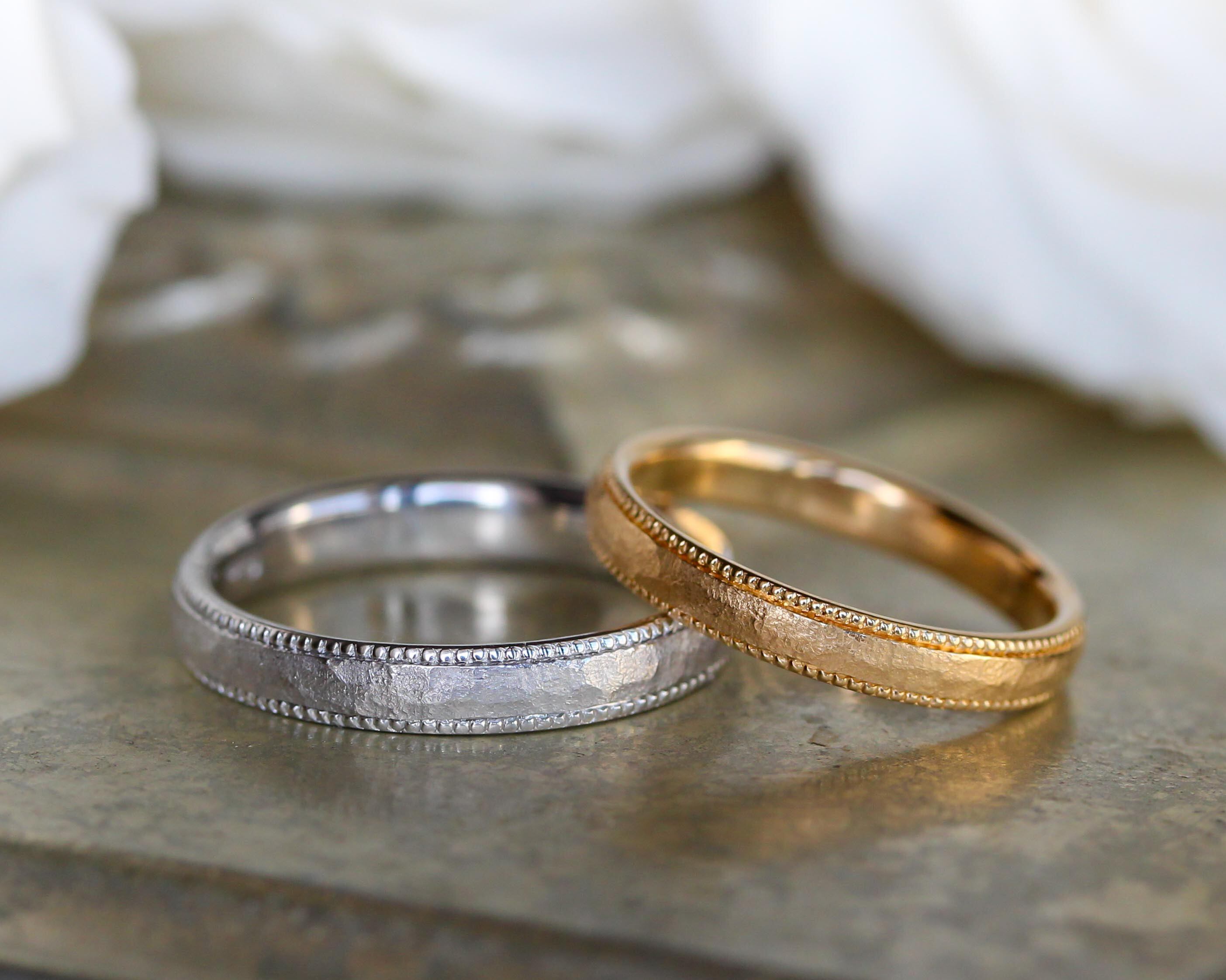 金指輪 K18イエローゴールドリング（ピンキーリング）(RFR254-001