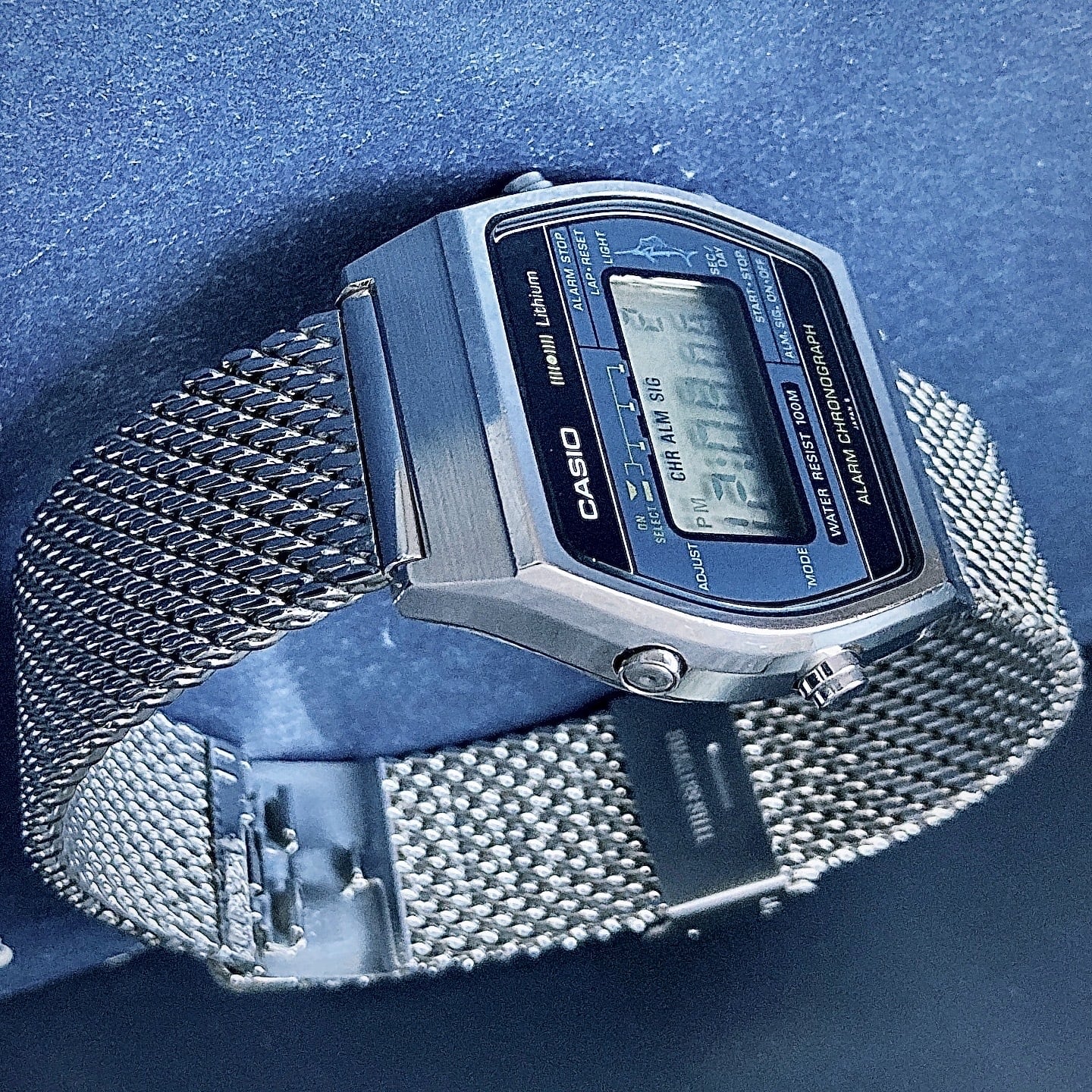 商品番号156 casio w250青 Marlin | ふるカシ時計