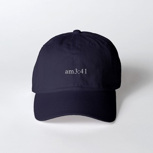 「am3:41」 Cotton Cap -Navy-