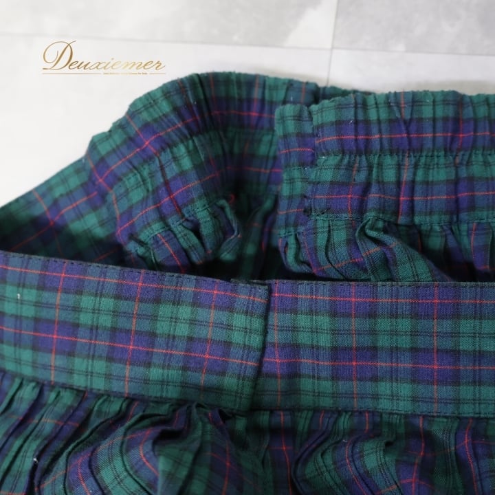 フォークダンス 衣装 スカート グリーン系 シスターズ プリーツ