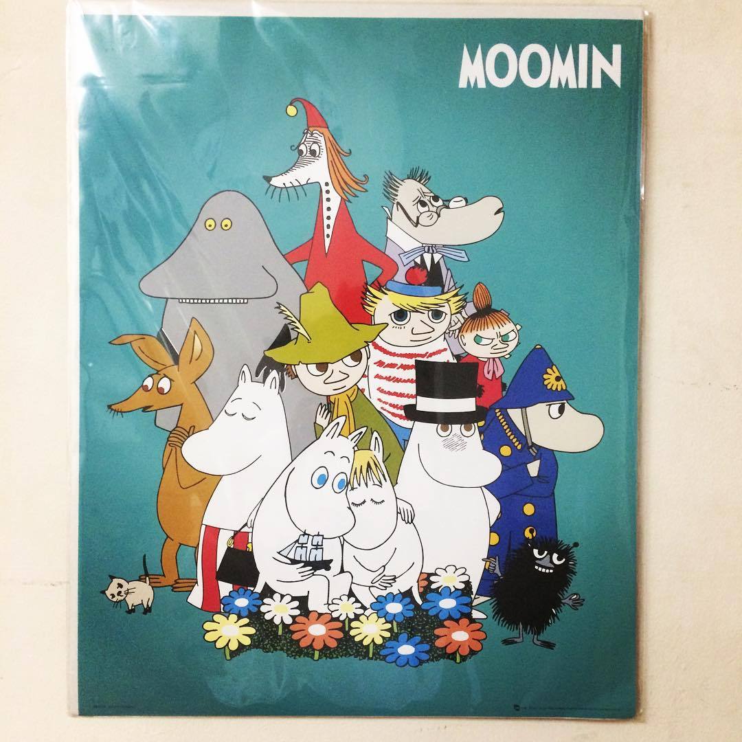 ポスター「ムーミン　moomin」 - 画像1