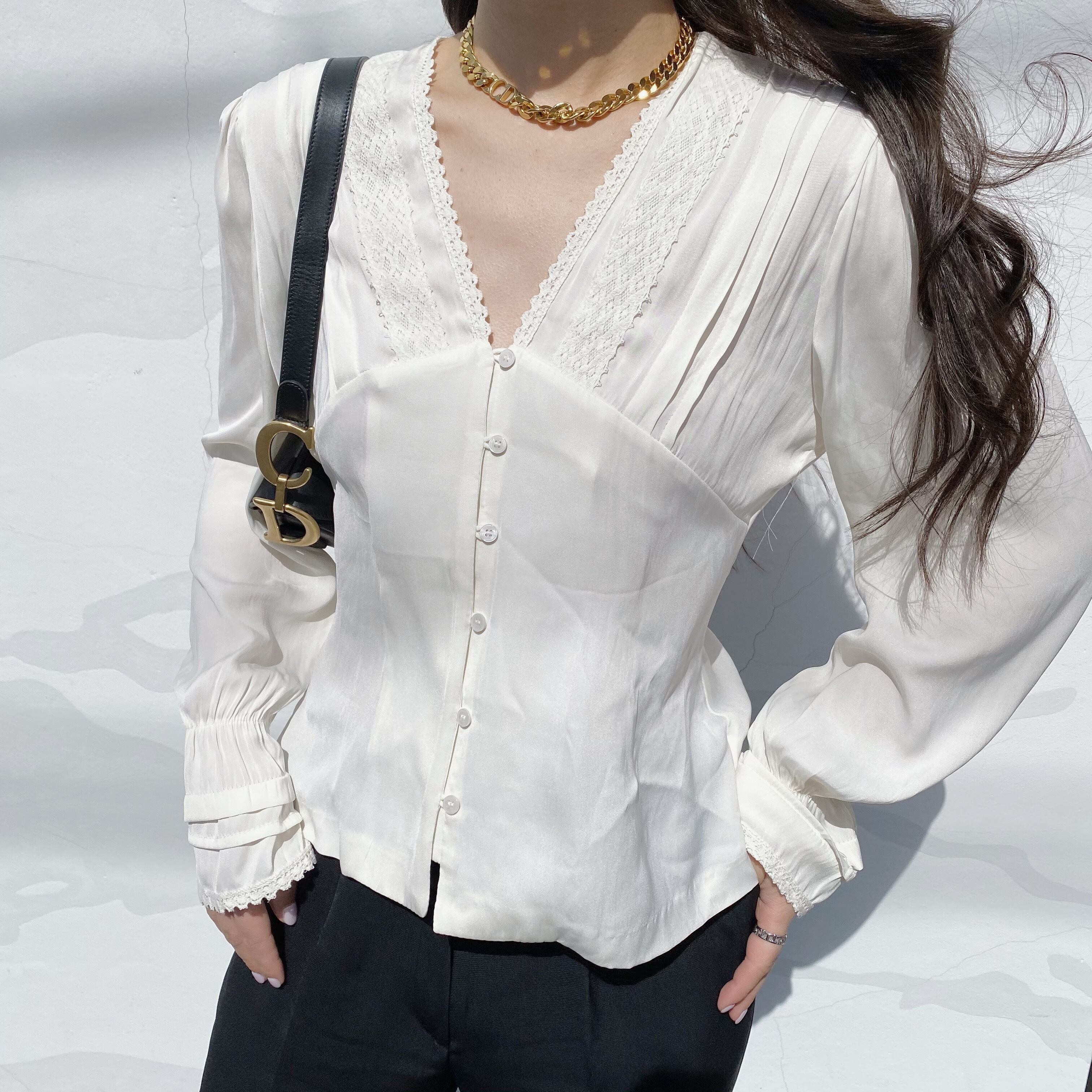 Wings blouse /white (3月下旬〜4月上旬頃発送予定)