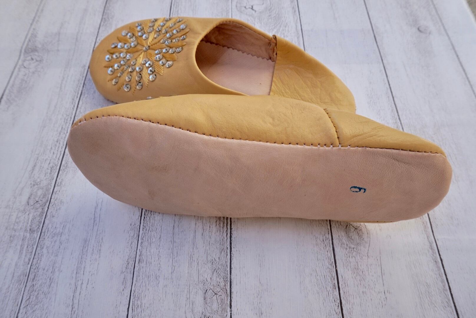 モロッコキラキラタトリーズバブーシュ