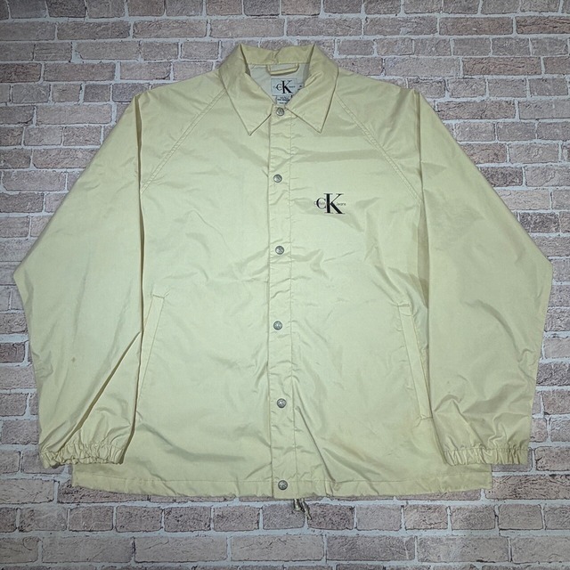 1990s CALVIN KLEIN NILON JACKET IVORY
