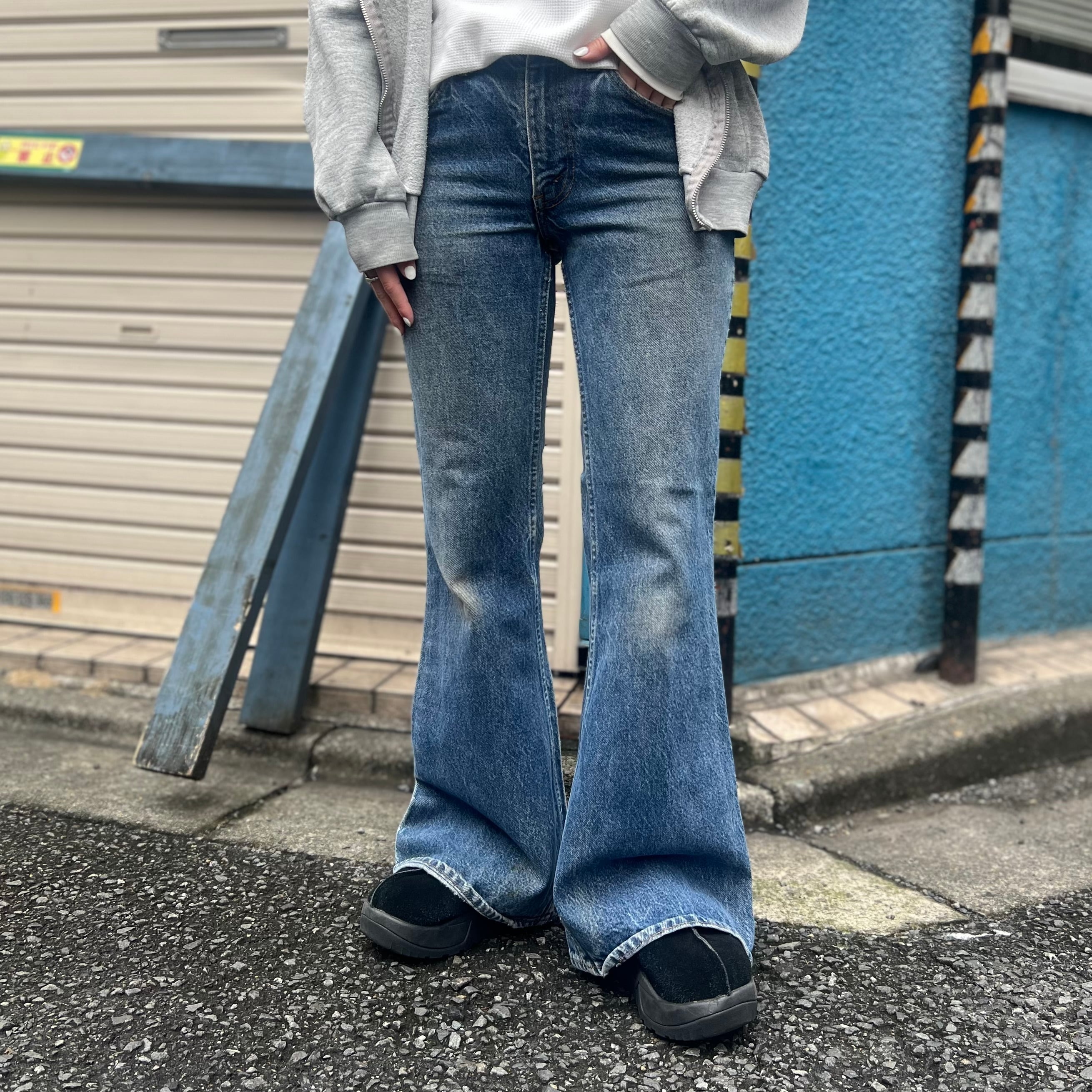 70〜80年代 size:W29 L30 Levi's684 リーバイス フレアデニム