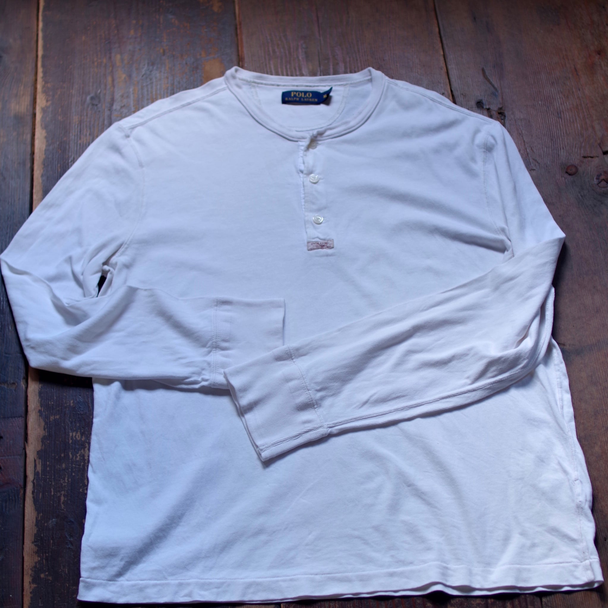 Polo Ralph Lauren Henry neck Long sleeve Tee / ポロ ラルフローレン