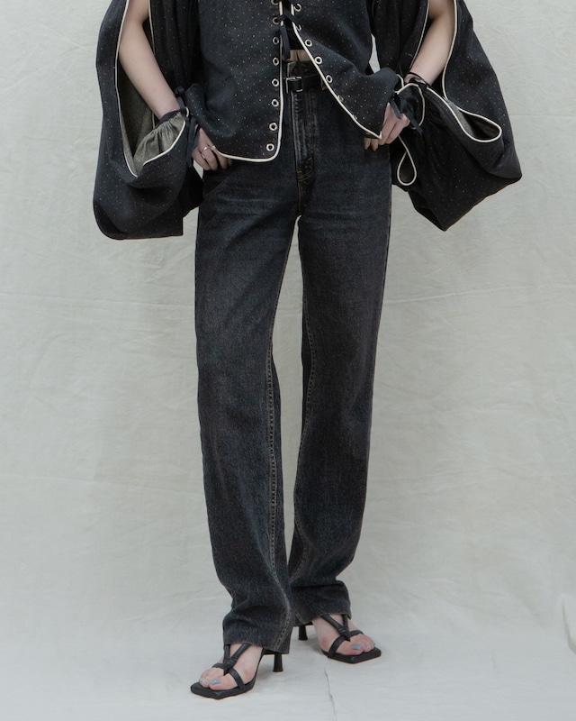 1990s Levi's - yarn dyed black jeans