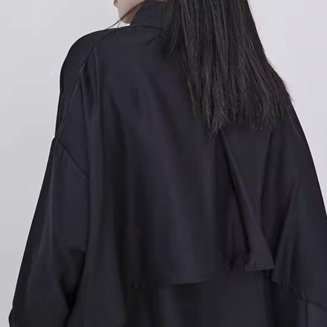 Long loose shirt dress C0675