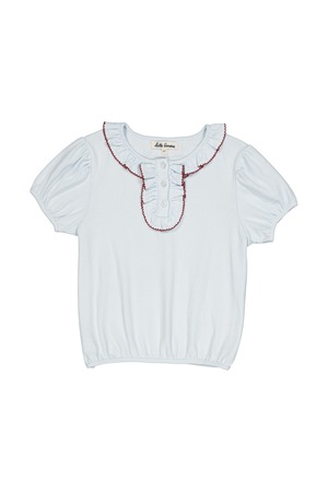 Hello Simone/Paquerette top - Ice Blue